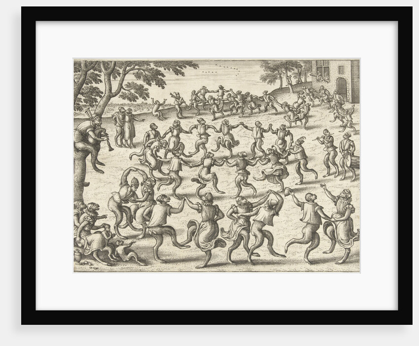 Round Dance by Philips Galle