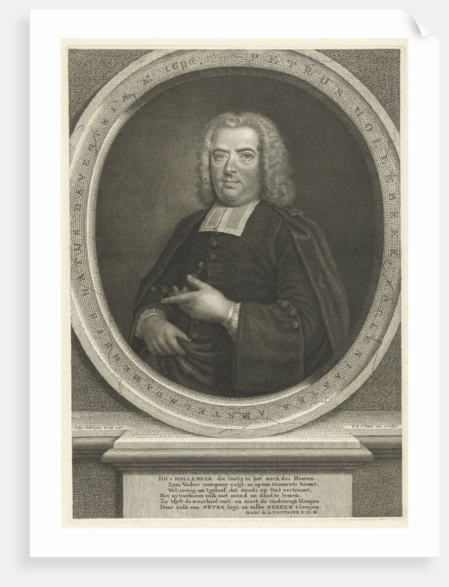Portrait of Peter Hollebeek by Robert van den Hoecke