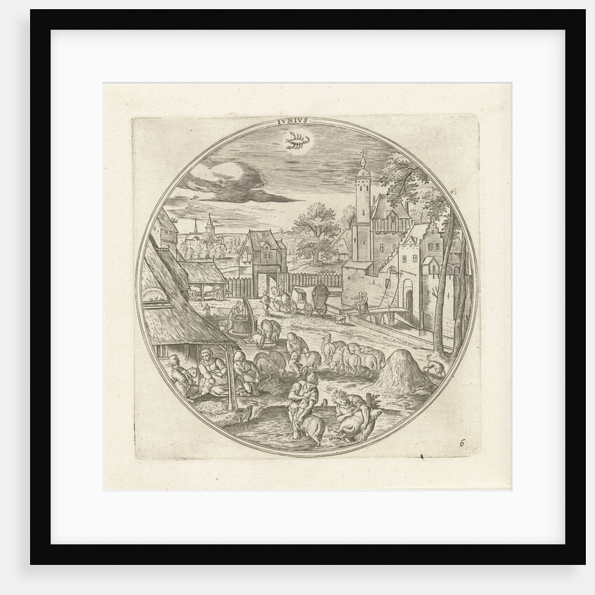 Juni. Adriaen Collaert by Claes Jansz. Visscher II