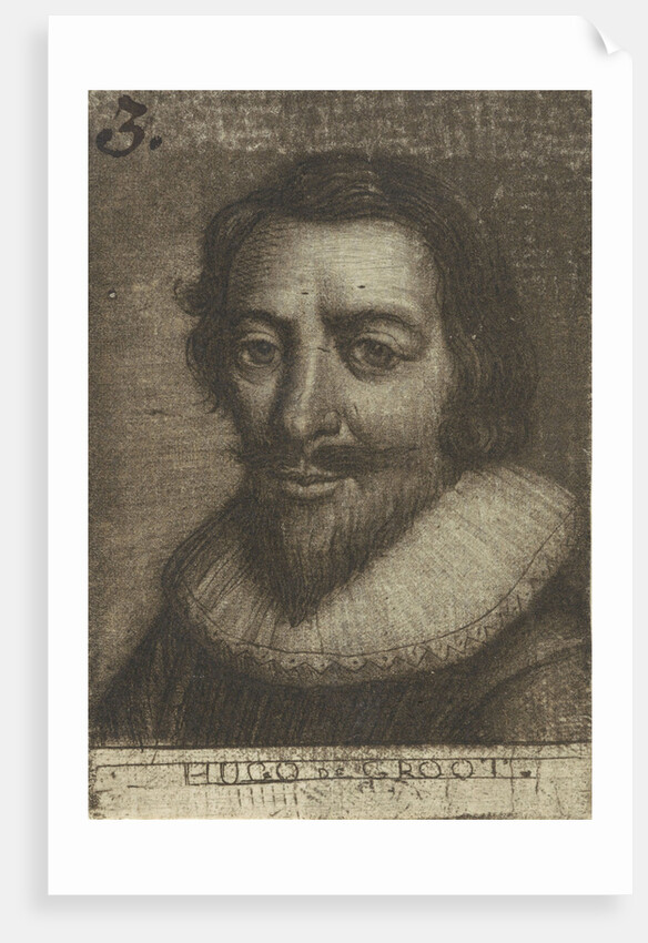 Portrait of Hugo Grotius by Rienk Jelgerhuis
