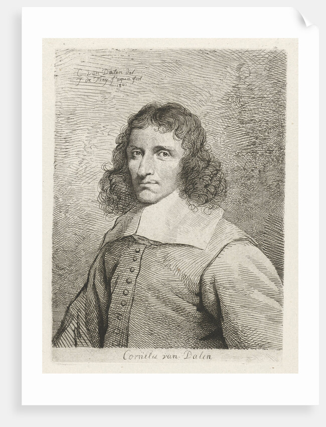 Portrait of Cornelis van Dalen by Johannes Pieter de Frey