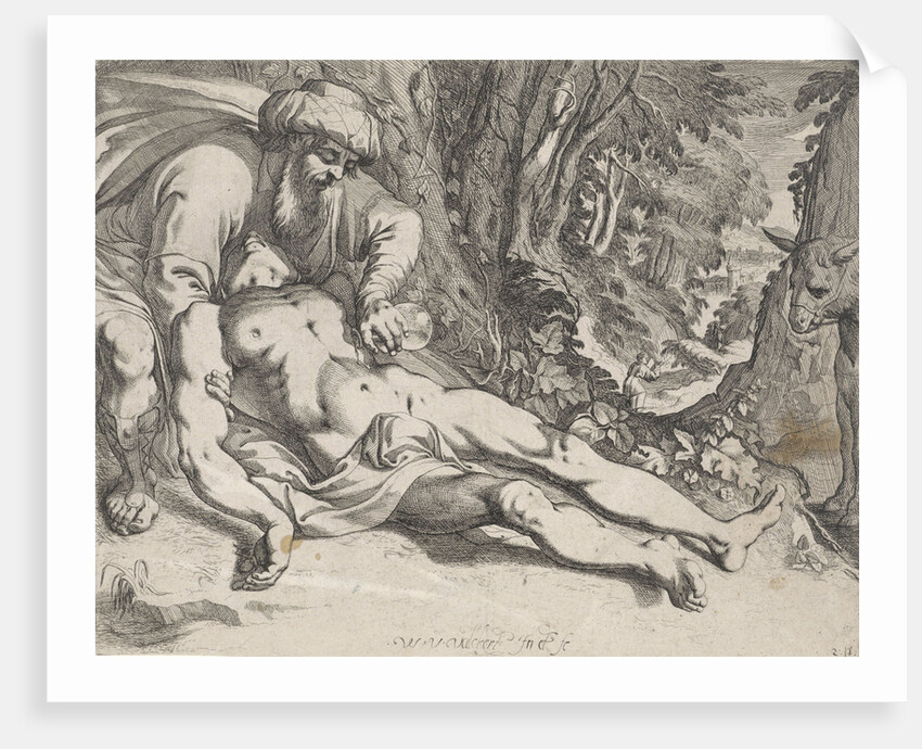 The Good Samaritan by Werner van den Valckert