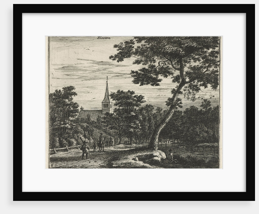 View of Locks, The Netherlands by Clement de Jonghe