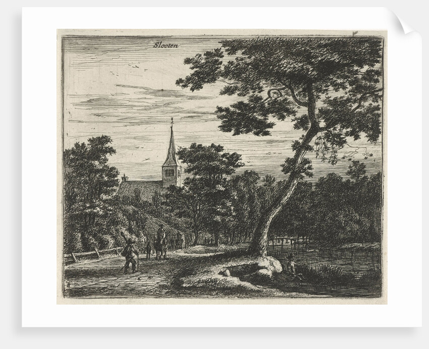 View of Locks, The Netherlands by Clement de Jonghe