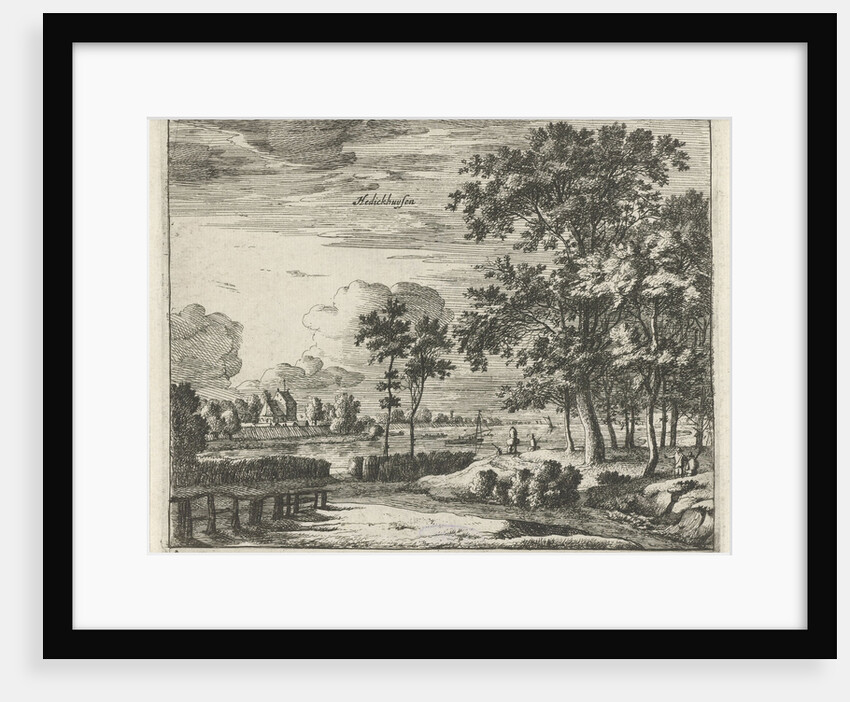 View of Hedikhuizen, The Netherlands by Clement de Jonghe