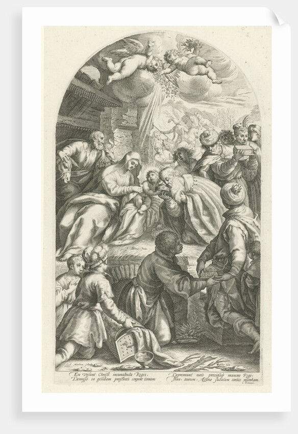 Adoration of the Magi by Claes Jansz. Visscher II