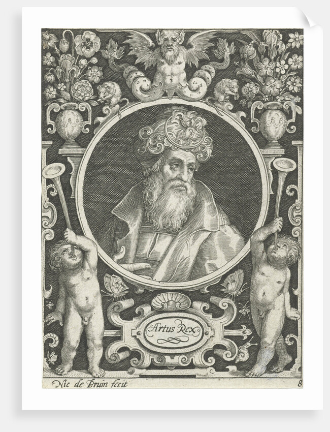 Portrait of Judas the Makkabeer by Nicolaes de Bruyn