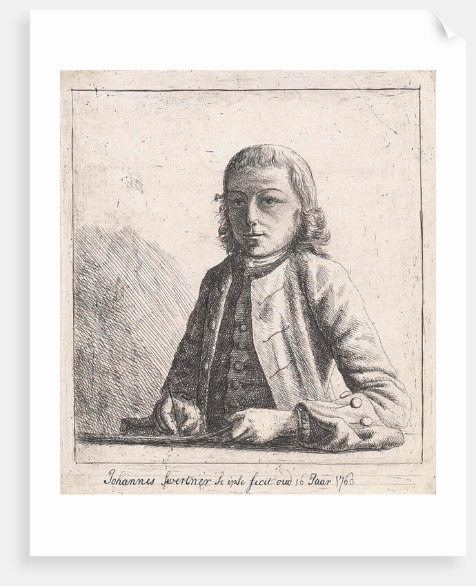 Portrait of Johannes Swertner by Johannes Swertner