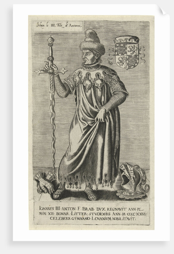 Portrait of Duke John IV of Brabant by Frans Huys