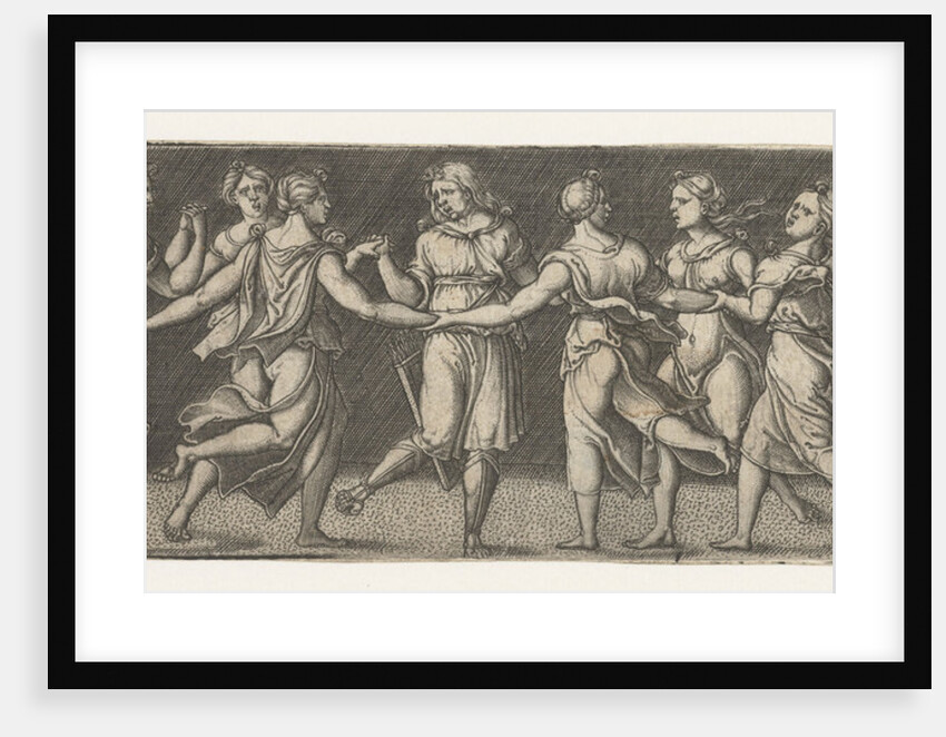 Apollo and the Muses by Monogrammist AC