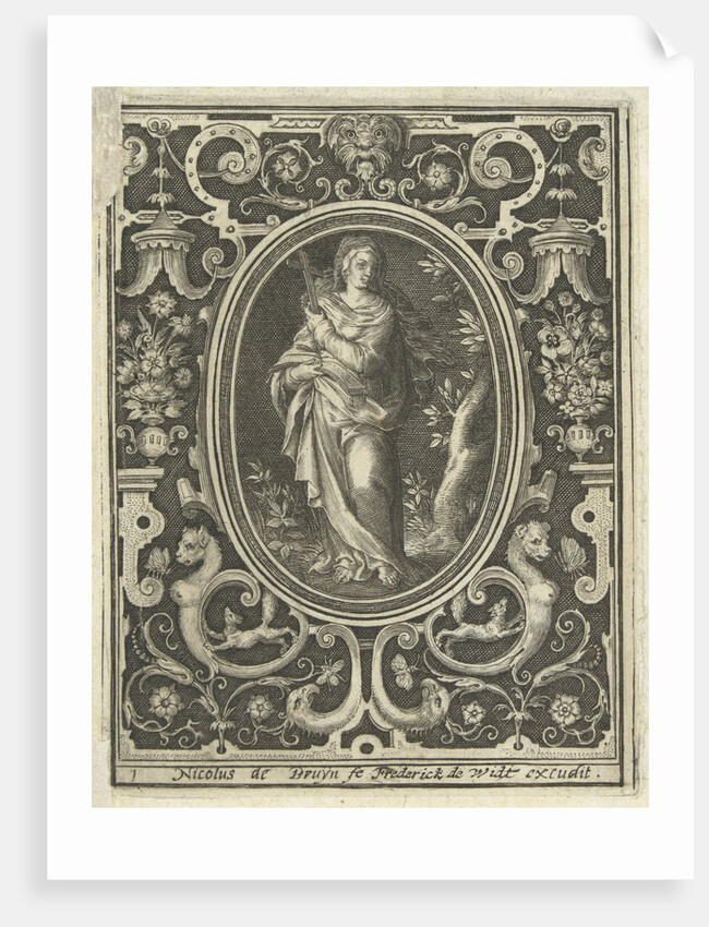 Decoration with Fides by Nicolaes de Bruyn