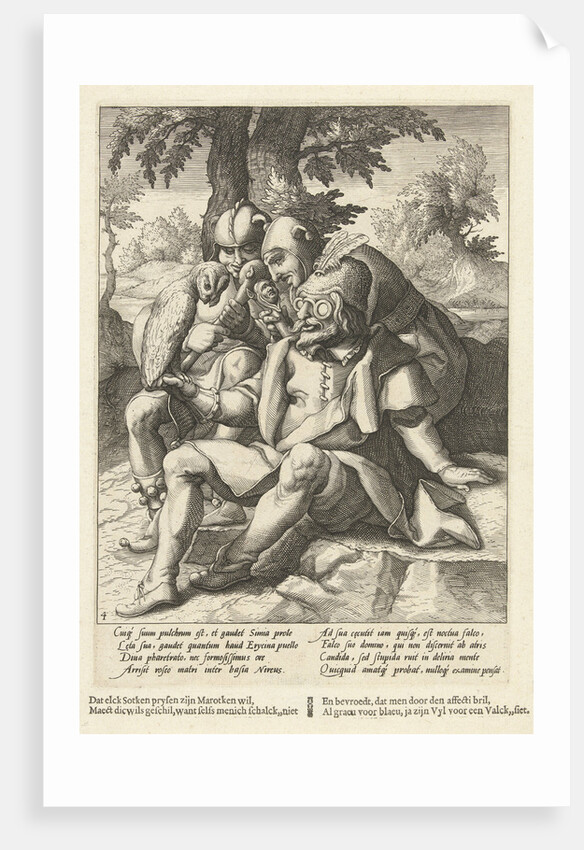 Each believes his owl to be a falcon by Franco Estius