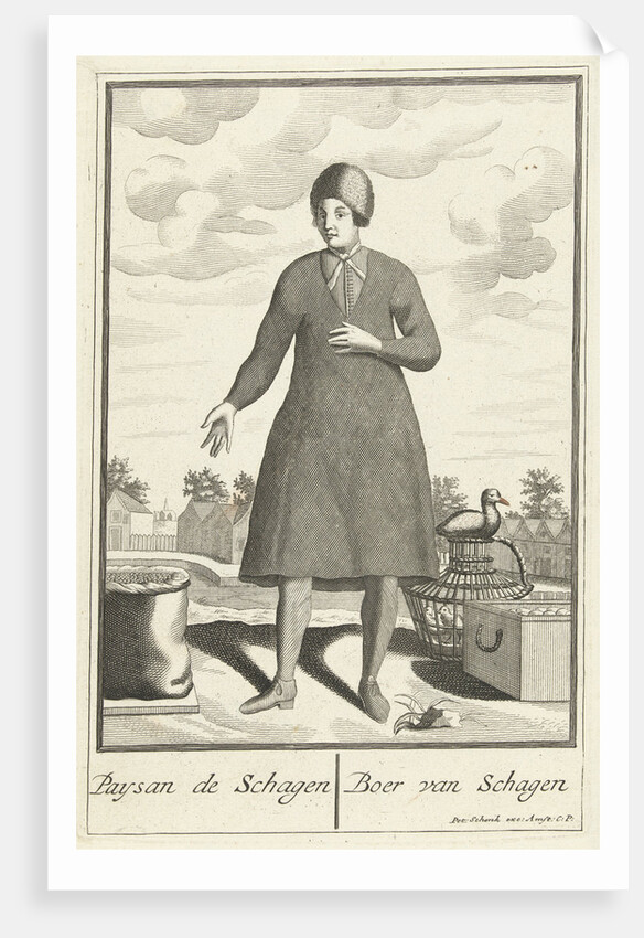 Farmer from Schagen by Pieter Schenk I