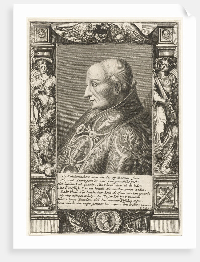 Portrait of Pope Adrian VI by Geeraert Brandt I