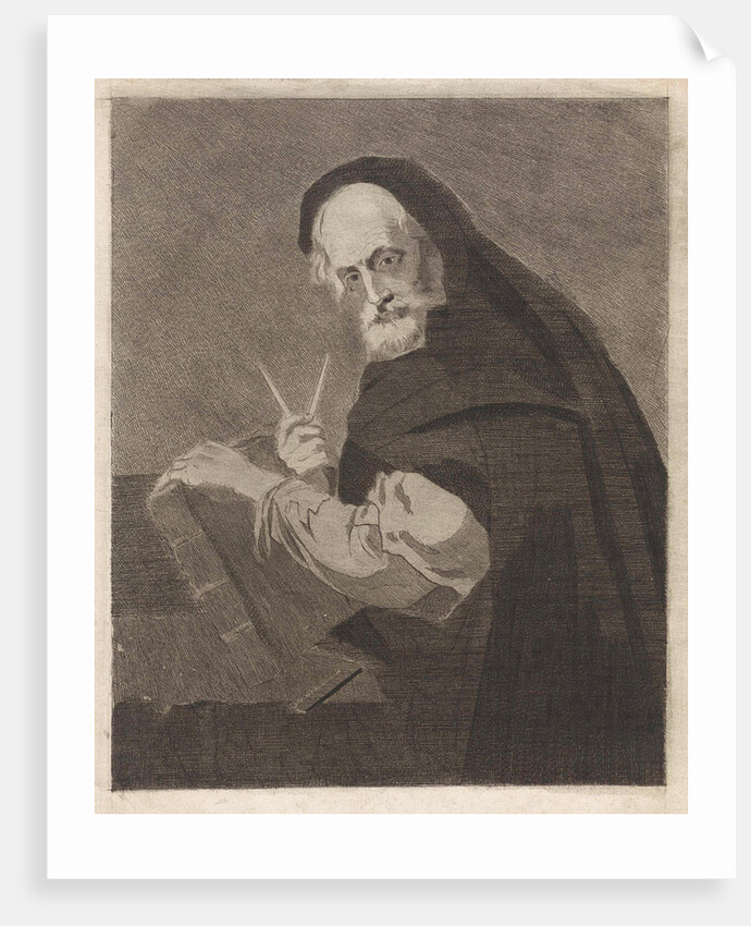 Portrait of a mathematician by Jusepe Ribera