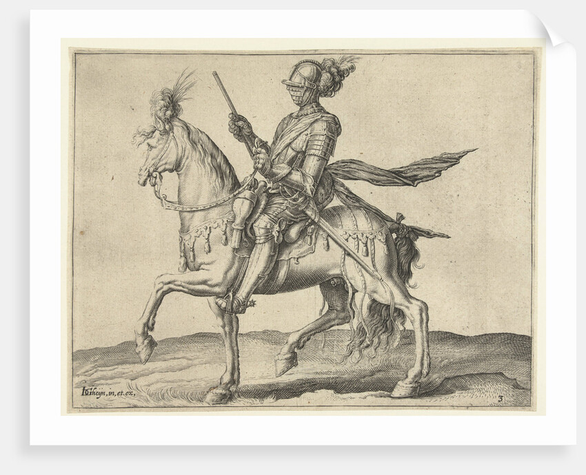 Captain of Cavalry (captain) by Jacob de Gheyn II