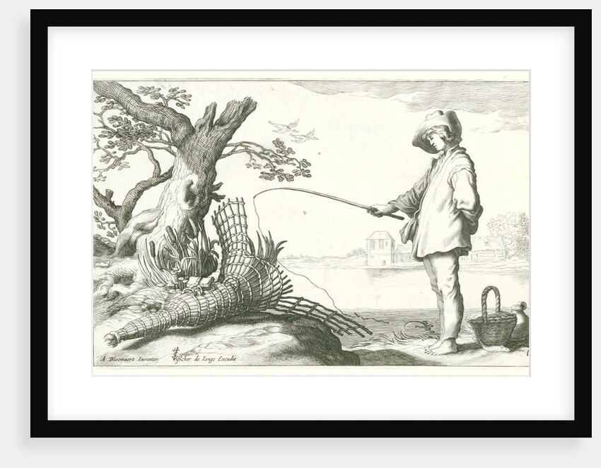The young fisherman by Nicolaes Visscher I