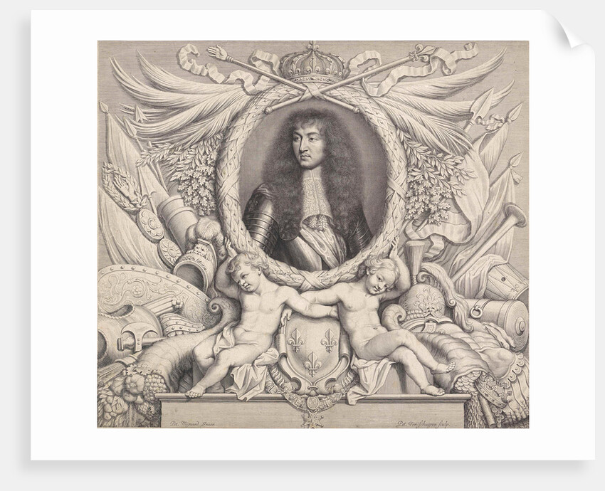 Portrait of Louis XIV, King of France by Pieter van Schuppen