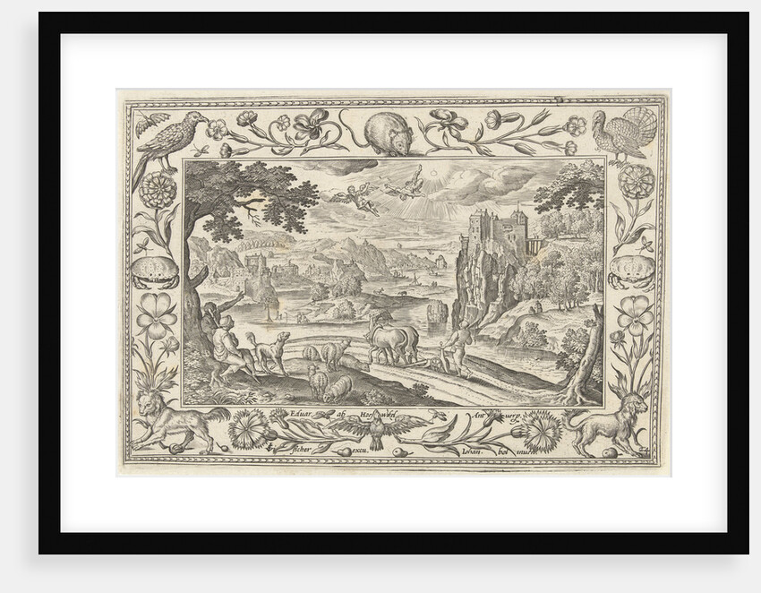 Fall of Icarus by Eduwart van Hoeswinckel