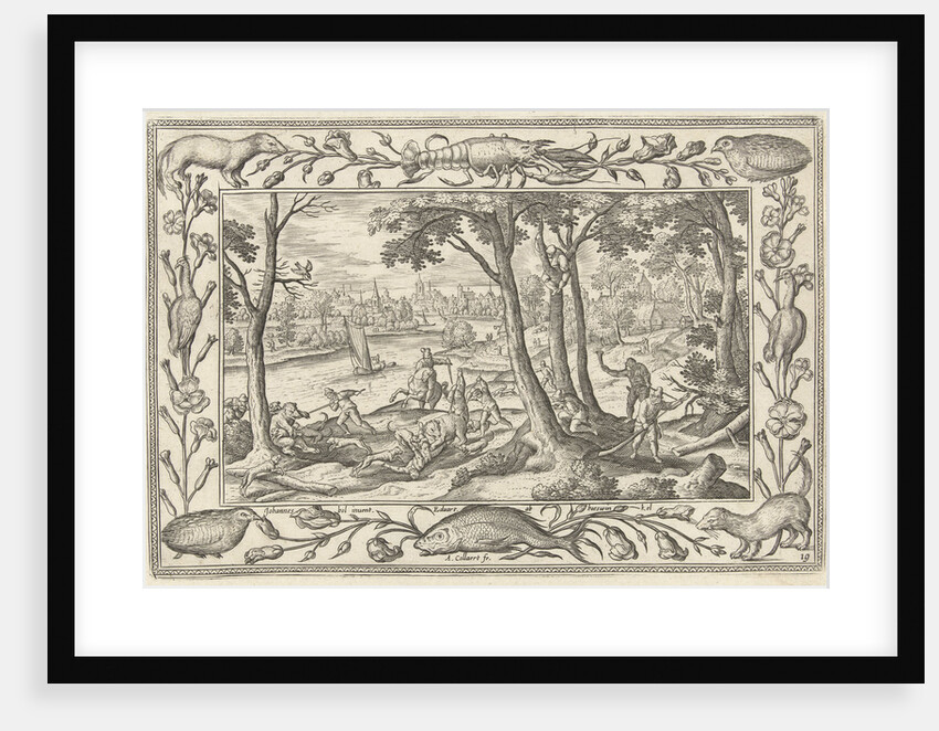 Bear hunting by Eduwart Hoes Winckel