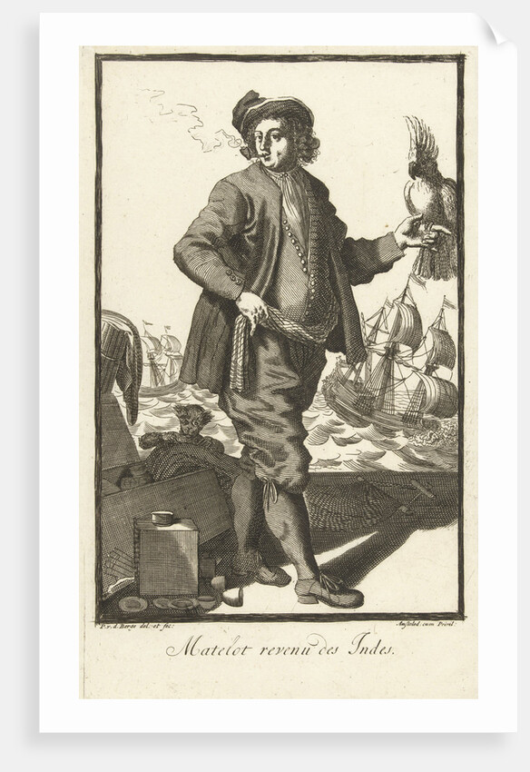 Indian boat companion by Pieter van den Berge