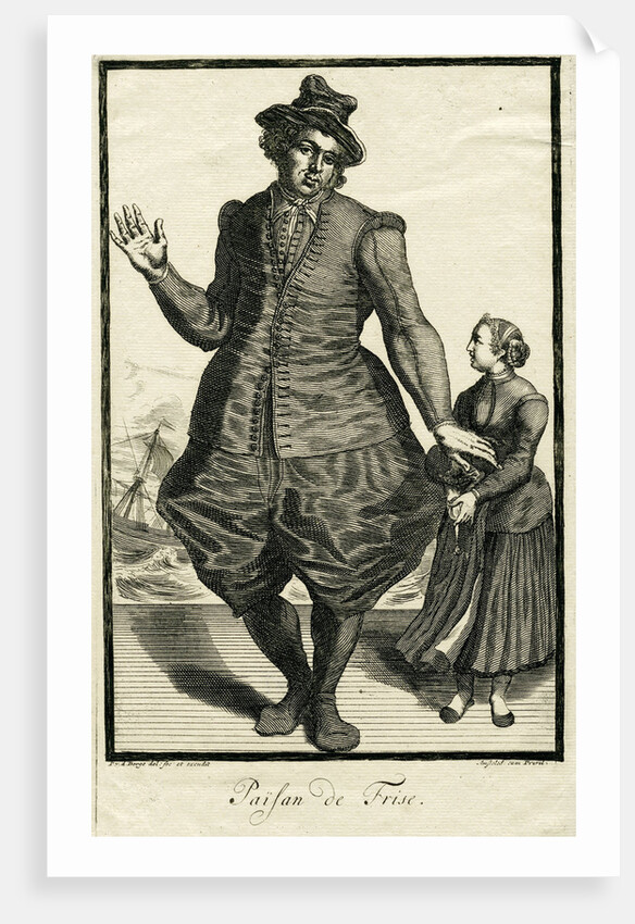 Farmer from Friesland by Pieter van den Berge