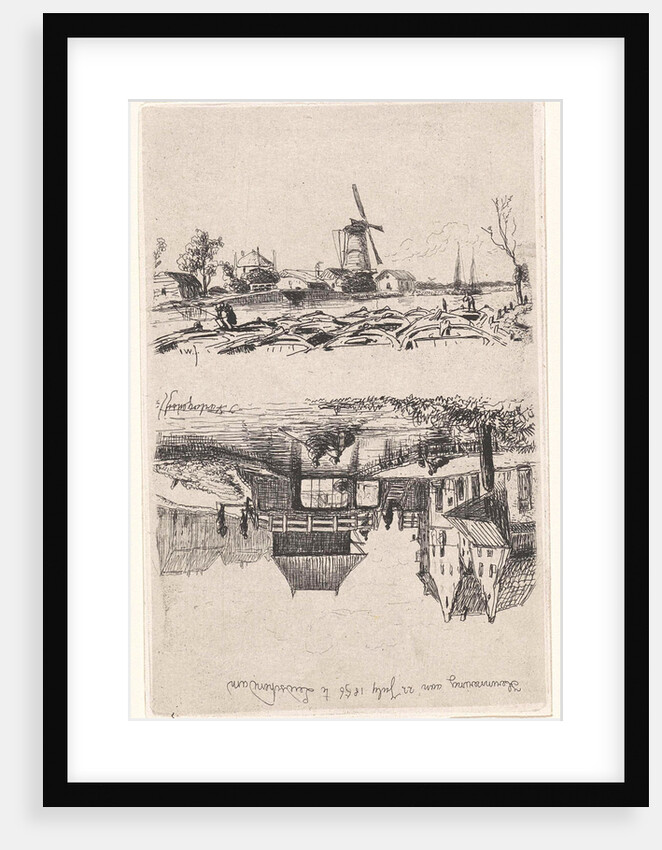 View of Leidschendam by Joseph Hartogensis