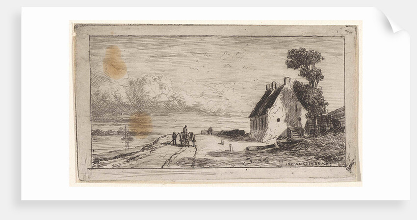 View near Culemborg by Jan Weissenbruch