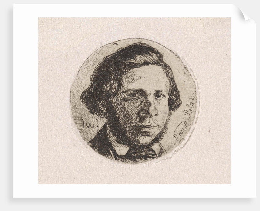 Portrait of David Block by Jan Weissenbruch