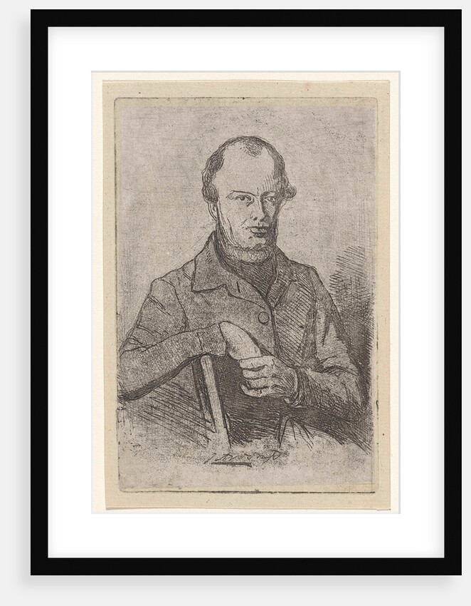 Portrait of Johannes Adrianus van der Drift by Jan Weissenbruch