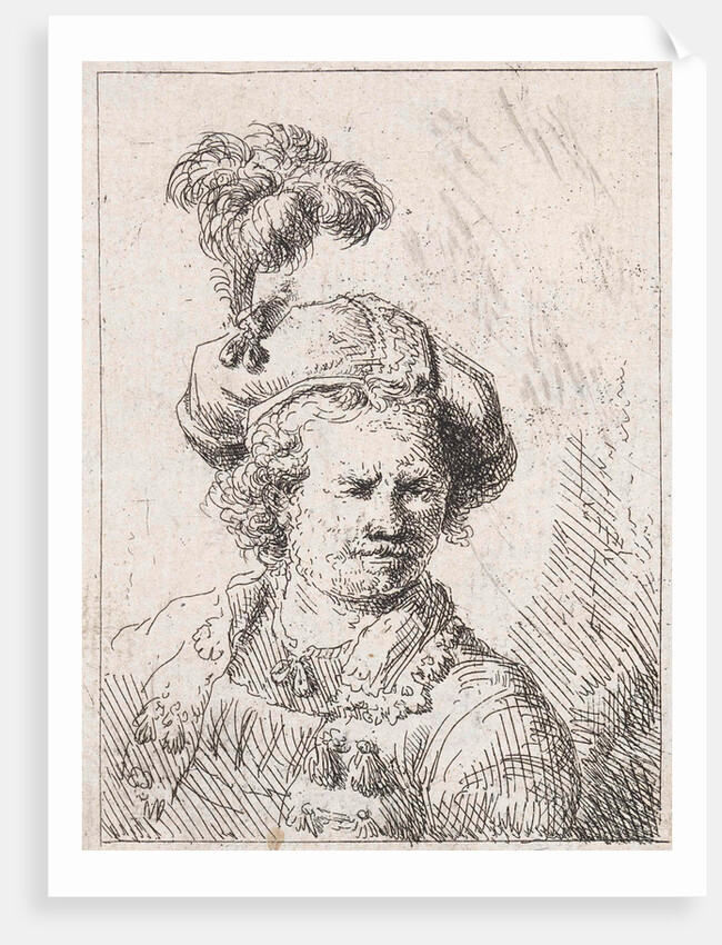 A man's Bust by Abraham van Strij I