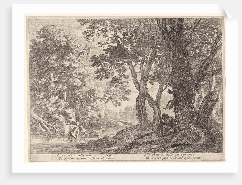 Salmacis and Hermaphrodite by Pierre Drevet