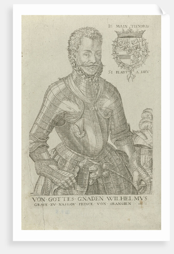 Portrait of William I, Prince of Orange by Abraham de Bruyn