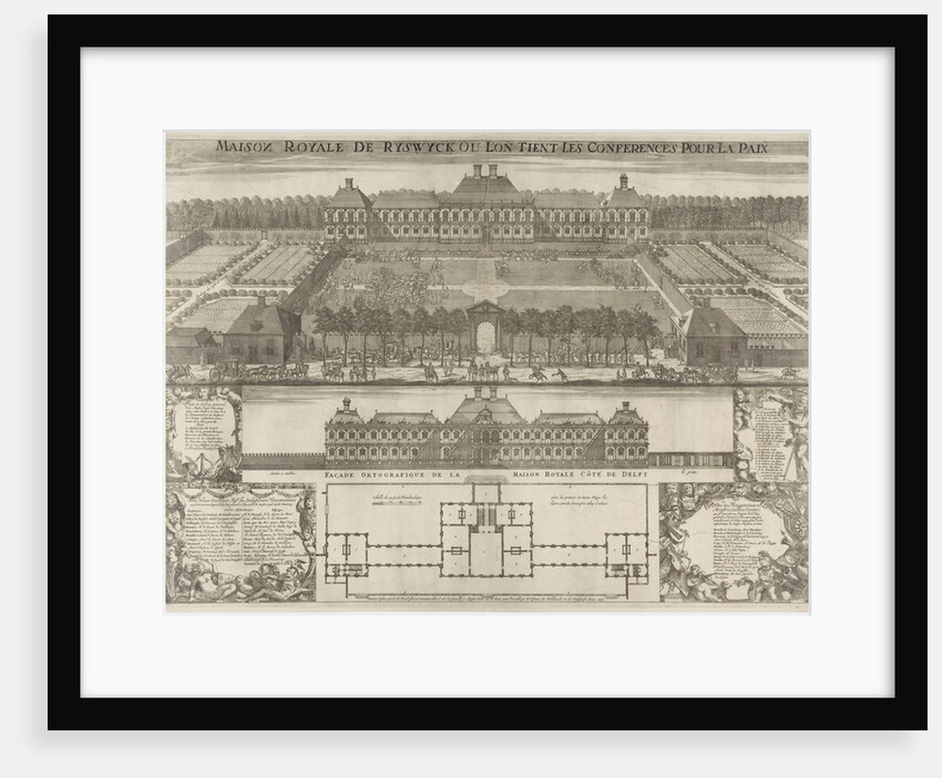 House in Nieuburch in Rijswijk, location of the peace negotiations in 1697 by The Netherlands