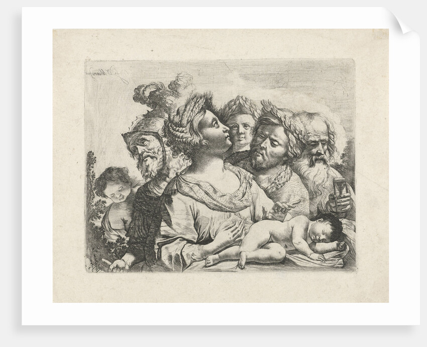 Ceres, Mars and Saturn (The four ages) by Anonymous