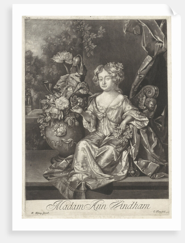 Portrait of Anne Windham by Outgert Tromp