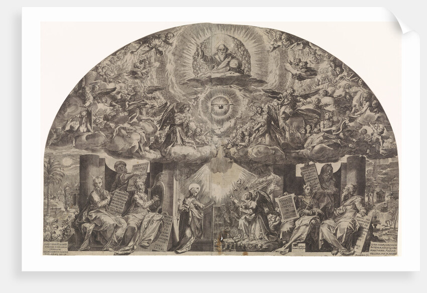 Annunciation, Paulus Mondekens by Federico Zuccaro