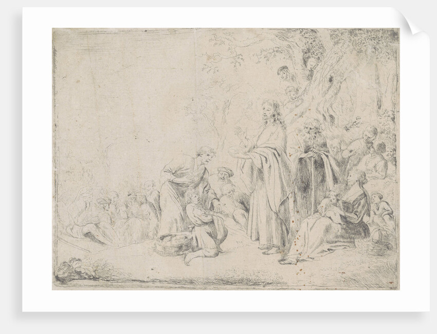 Multiplication of the loaves and fishes by Anonymous