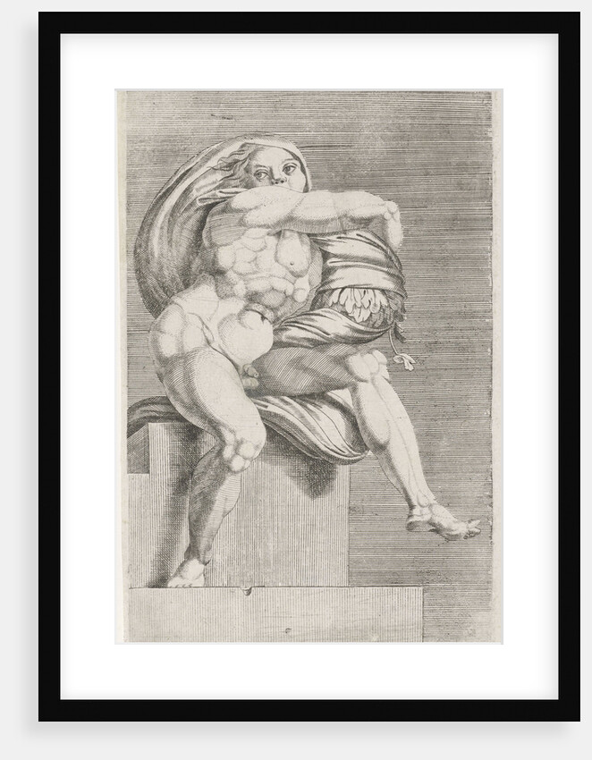 Figure from the Sistine Chapel by Dirck Volckertsz Coornhert