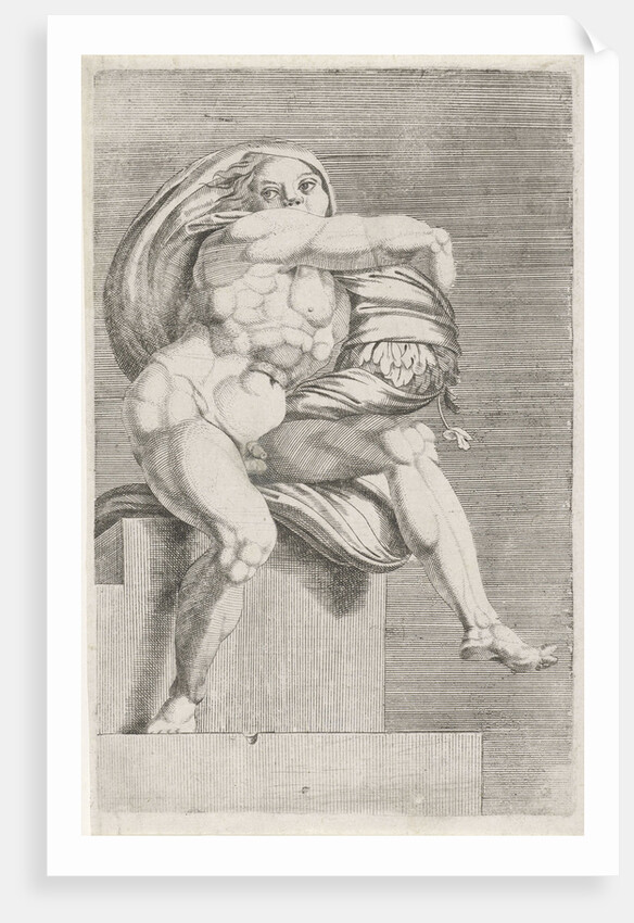 Figure from the Sistine Chapel by Dirck Volckertsz Coornhert