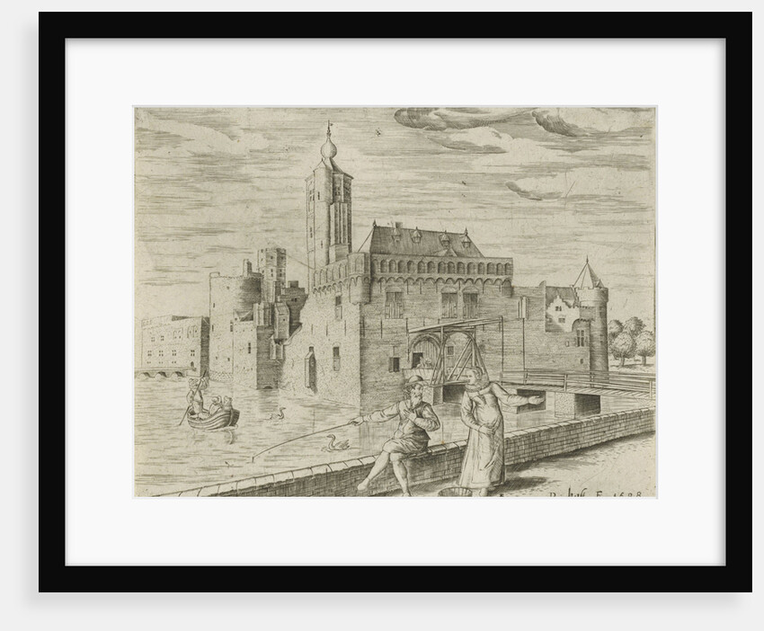 The castle Aldegonde, Bornem Castle, Marnix de Sainte-Aldegonde Castle, Bornem, province of Antwerp by Belgium