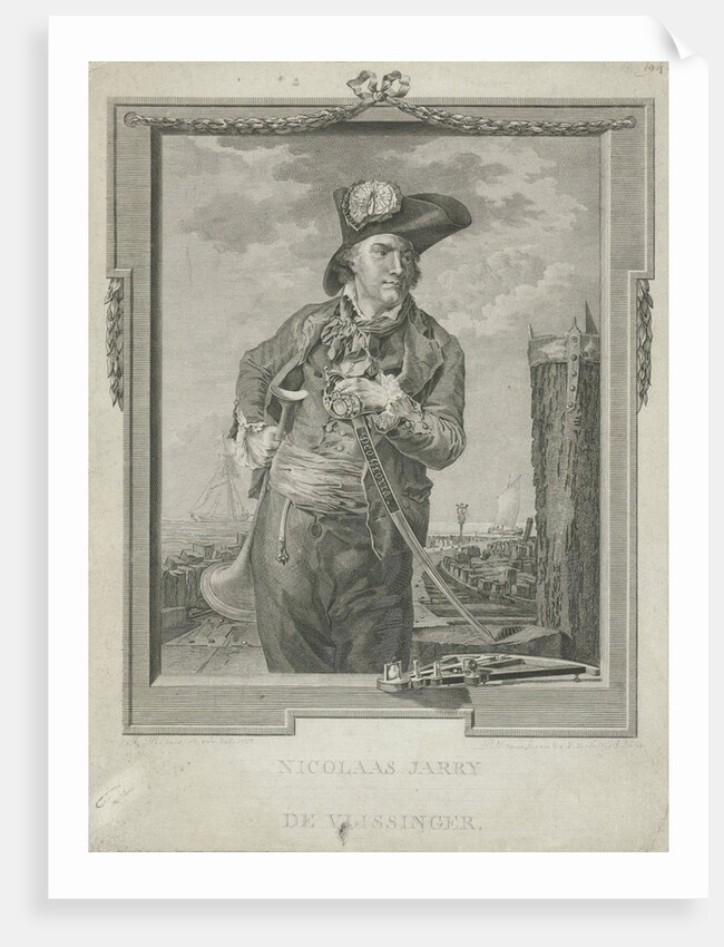 Portrait of Nicolas Jarry by Jacob Perkois