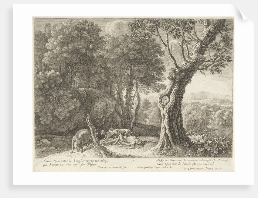 Death of Adonis by Lodewijk XIV