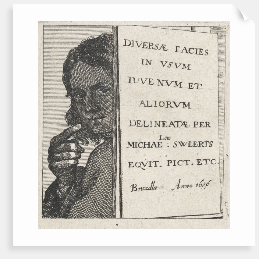 Bust of a young man by Michael Sweerts