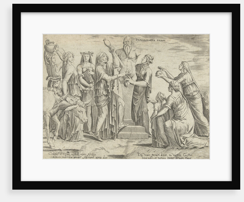Sacrifice to Priapus by Lambert Lombard