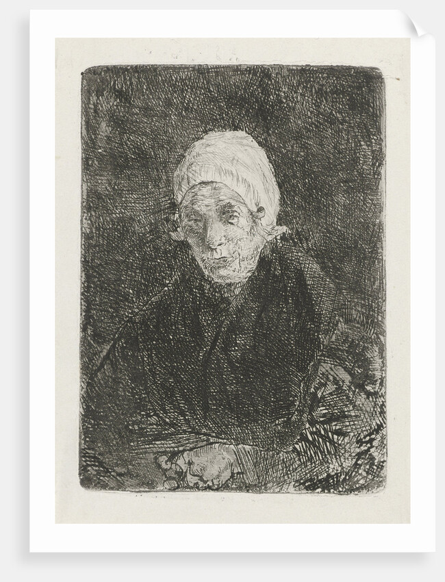 Katwijk old woman by Jozef Israëls