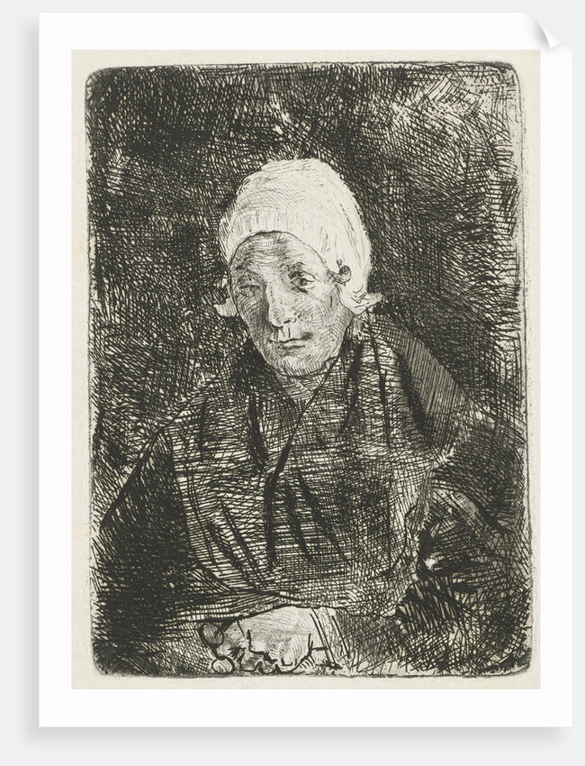 Katwijk old woman by Jozef Israëls