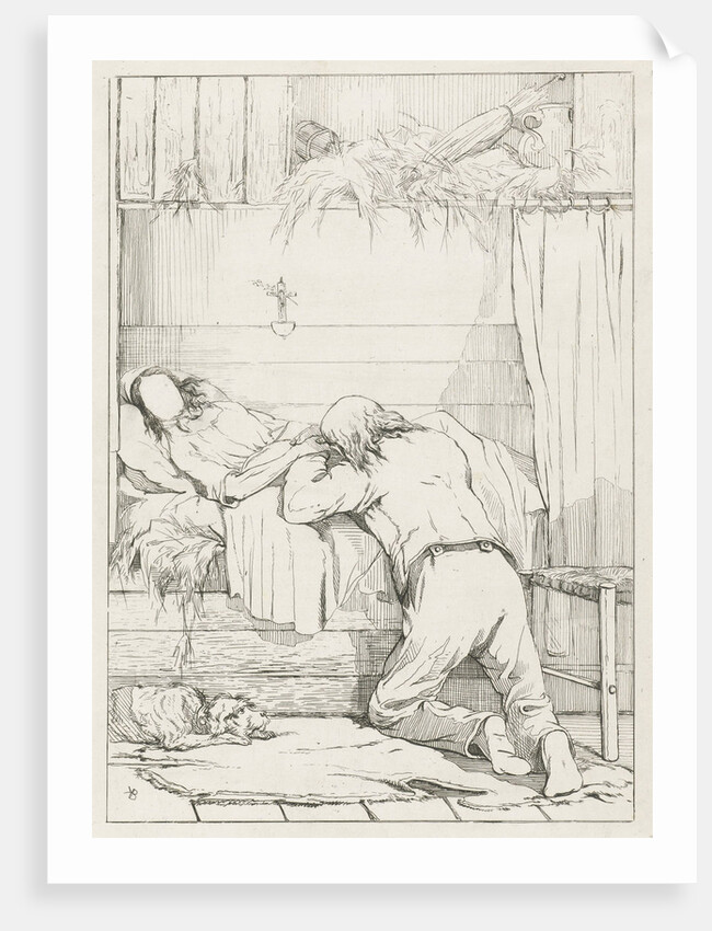 Death of a loved one by Karel Frederik Bombled