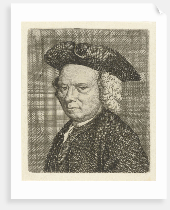 Portrait of Herman van Swanevelt by Ernst Willem Jan Bagelaar