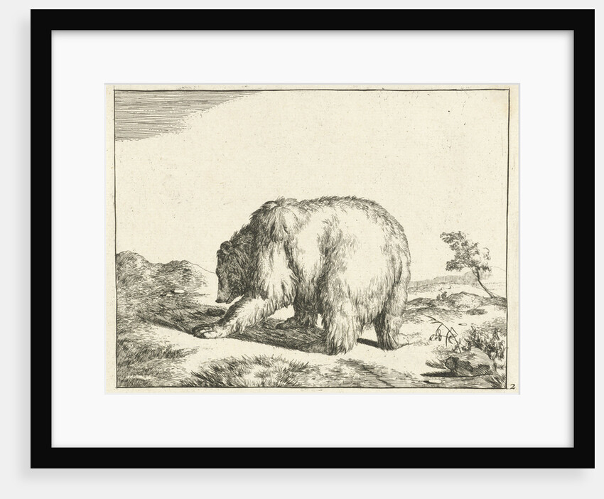 Standing Bear, seen from behind by Marcus Gerards I